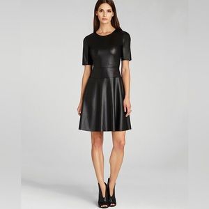 BCBGMAXAZRIA - Darra faux leather dress